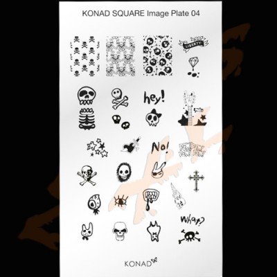 Square Image Plate 04 